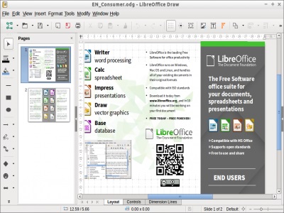 LibreOffice draw
