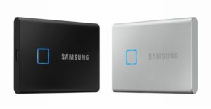 Samsung製ポータブルSSD「Portable SSD T7 Touch」
